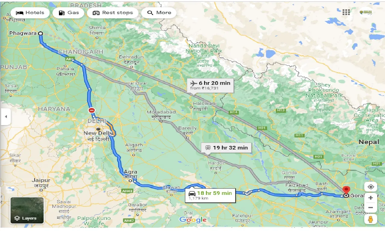 phagwara-to-gorakhpur-one-way