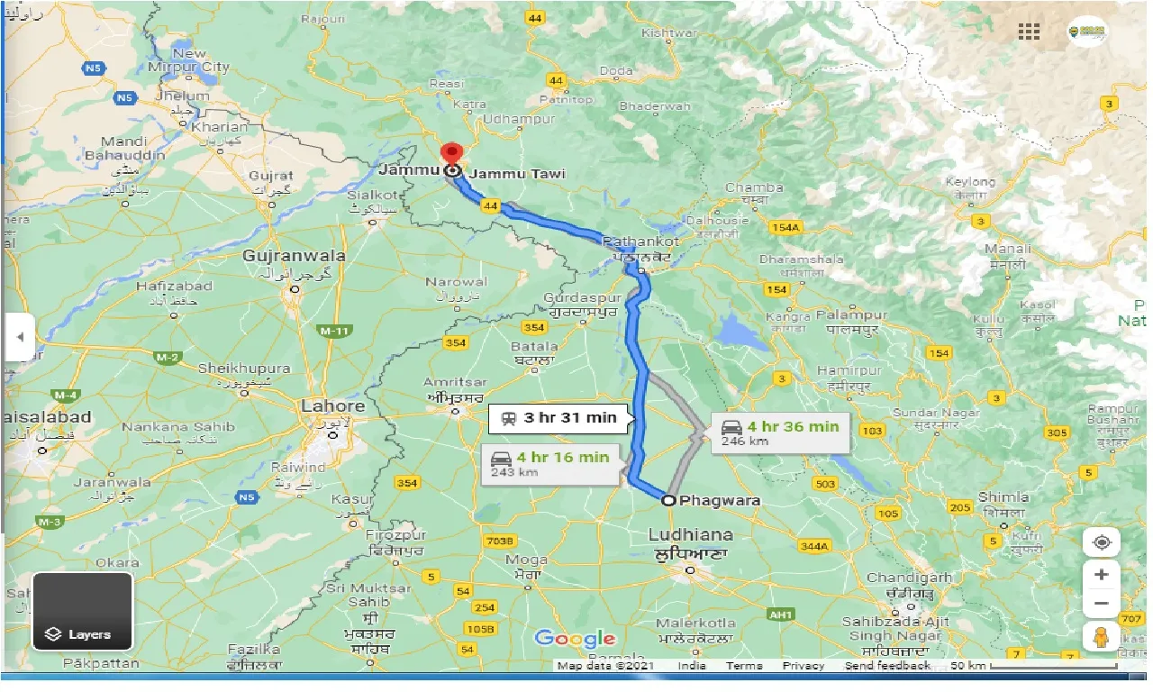 phagwara-to-jammu-round-trip