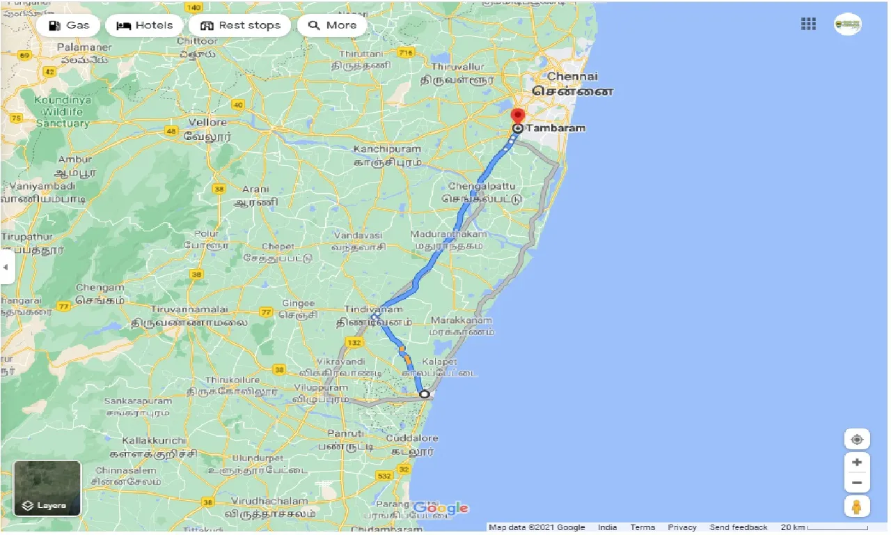 pondicherry-to-tambaram-one-way