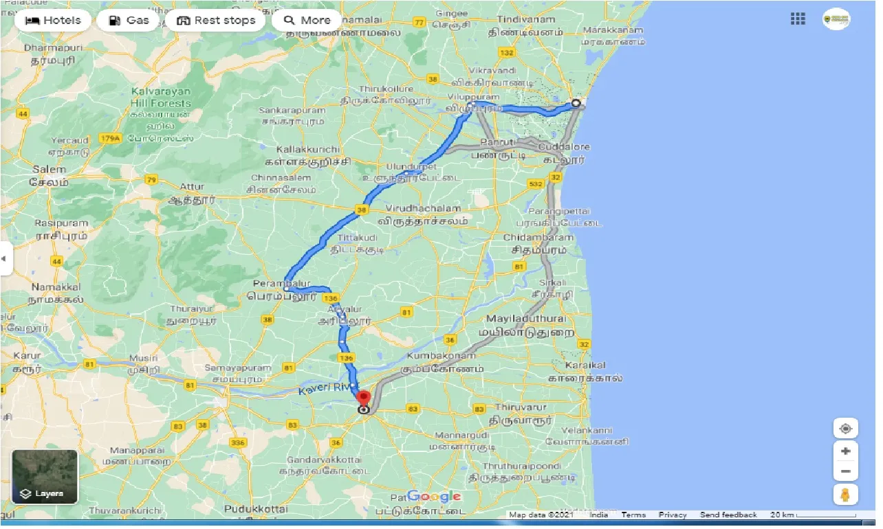 pondicherry-to-thanjavur-round-trip