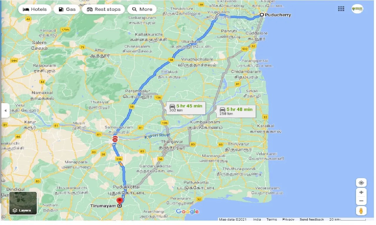 pondicherry-to-thirumayam-round-trip