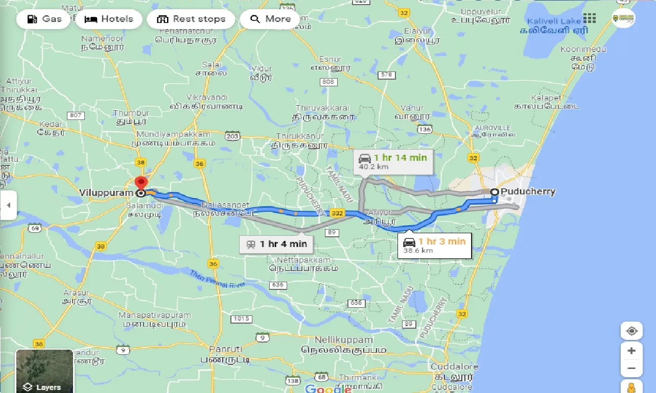 pondicherry-to-villupuram-round-trip
