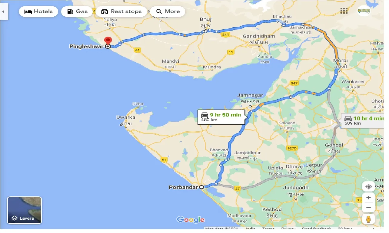 porbandar-to-pingleshwar-taxi