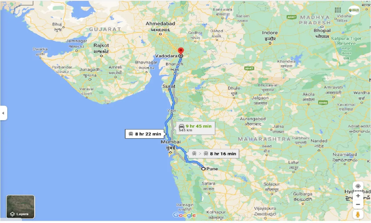 pune-to-baroda-round-trip