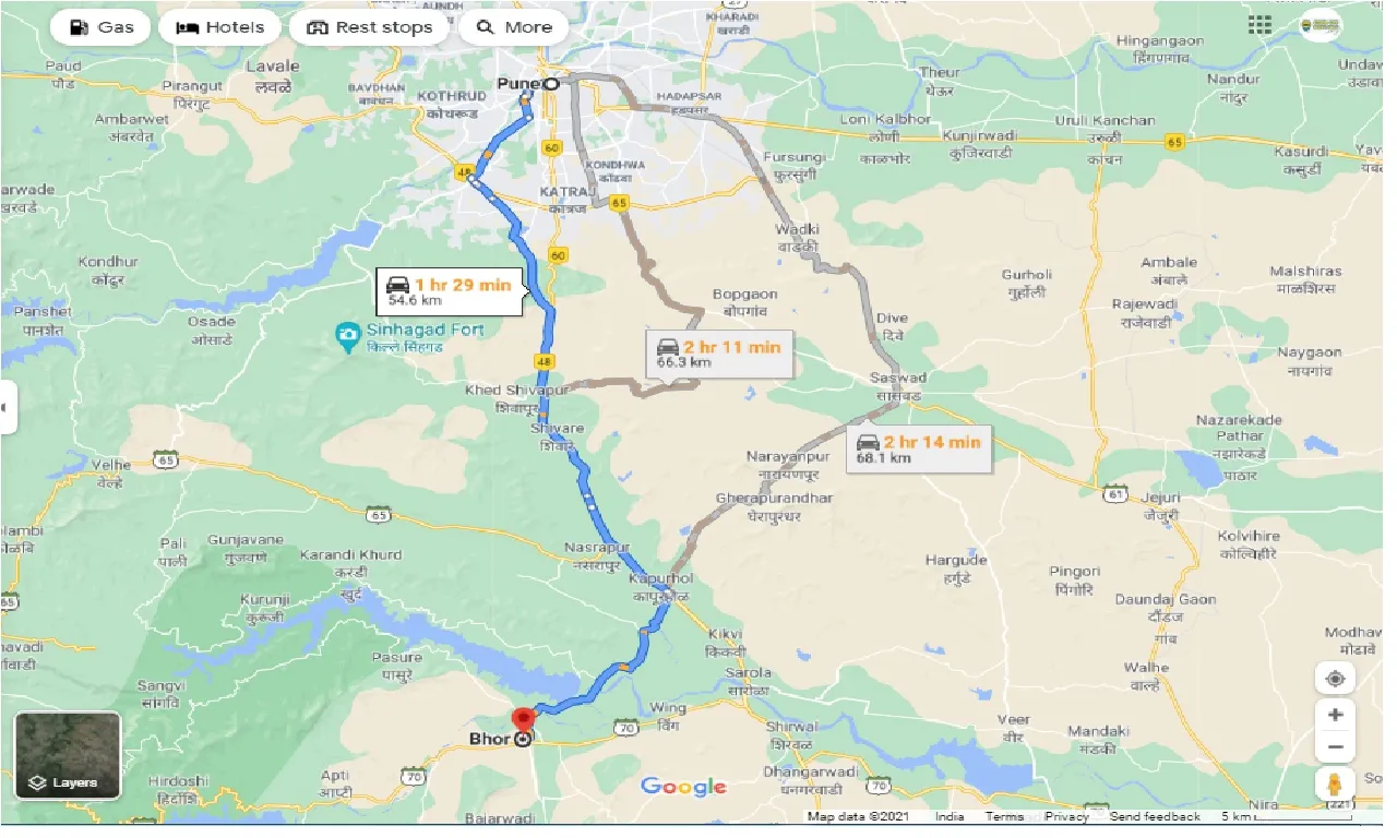 pune-to-bhor-one-way