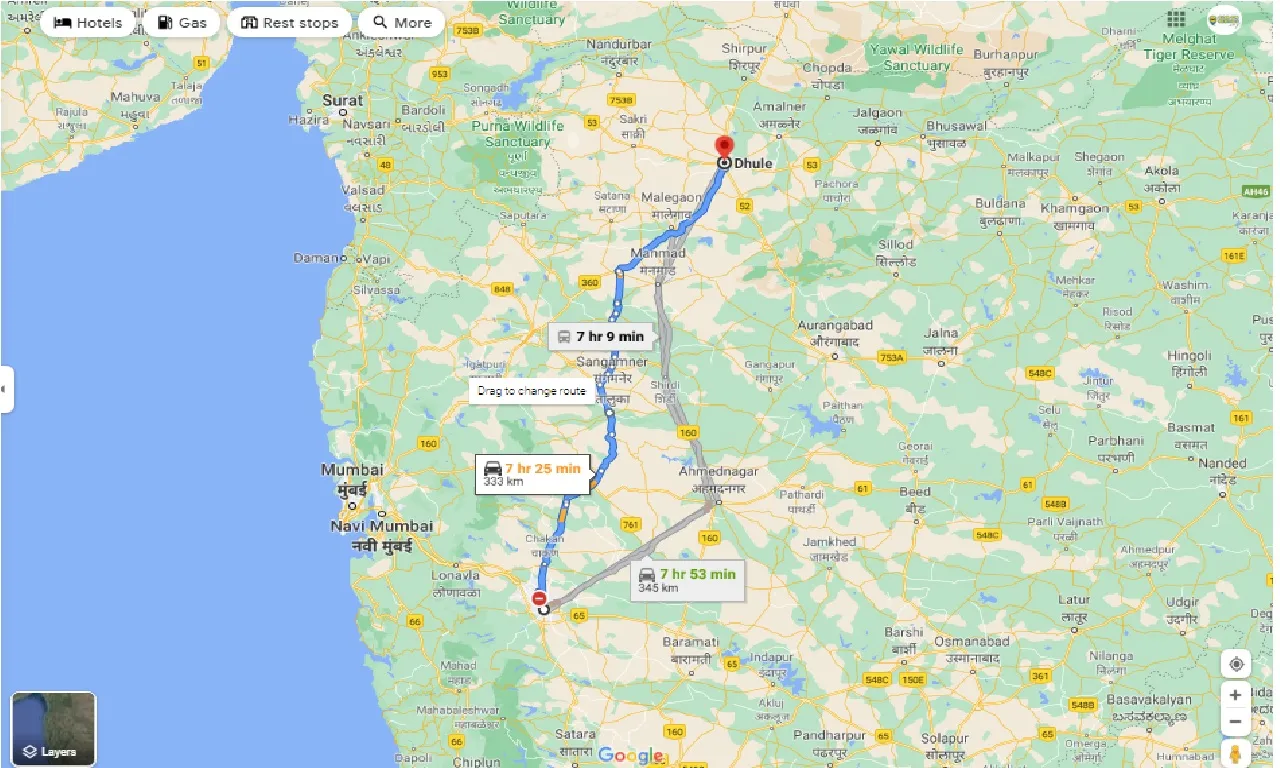 pune-to-dhule-one-way