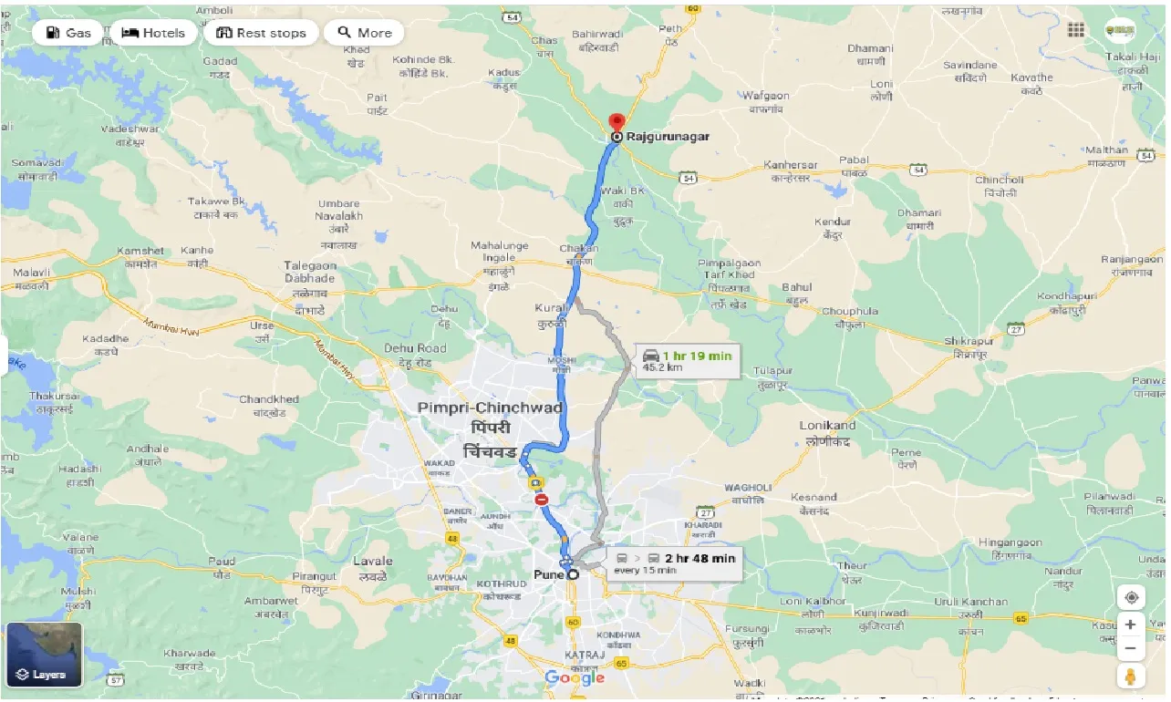 pune-to-rajgurunagar-khed-round-trip