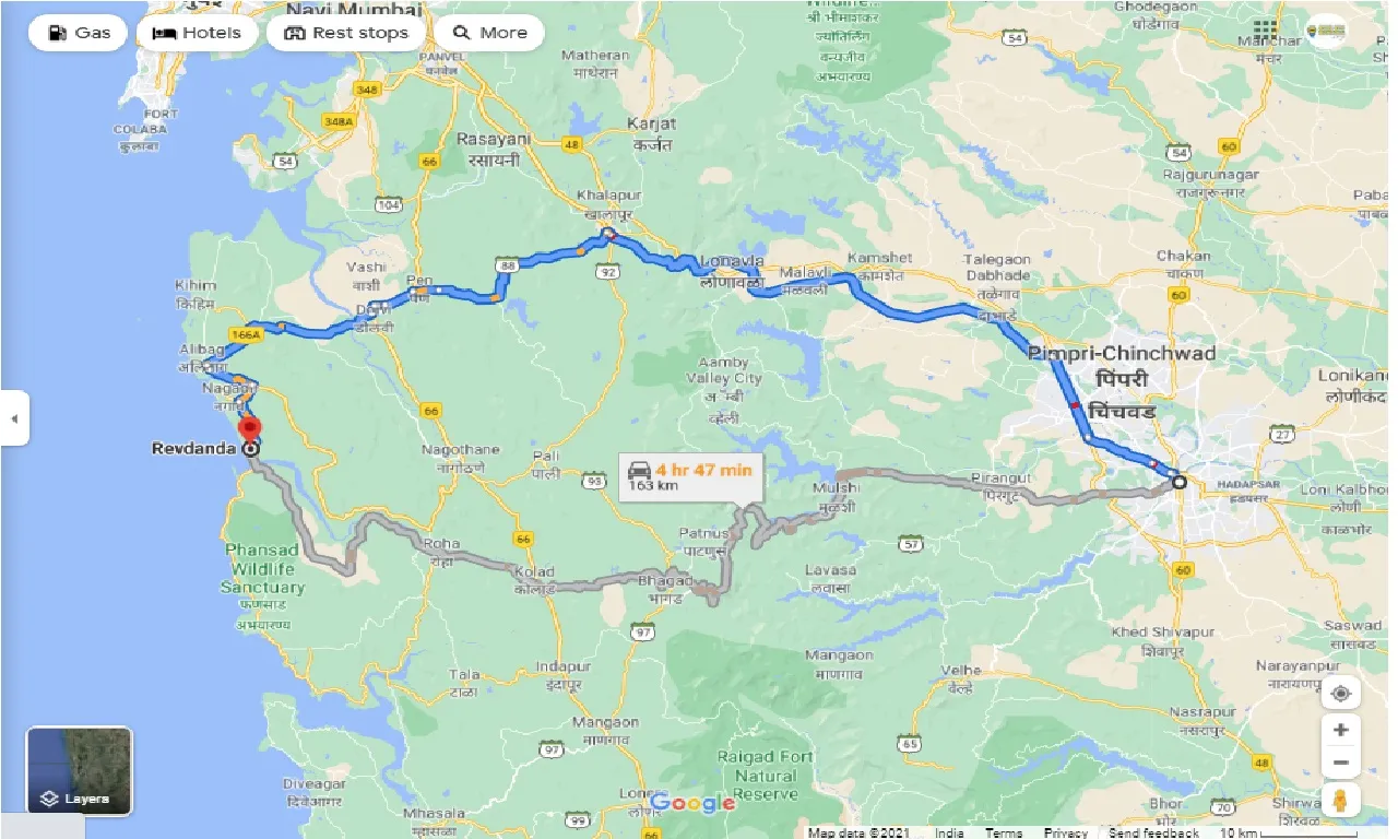 pune-to-revdanda-round-trip