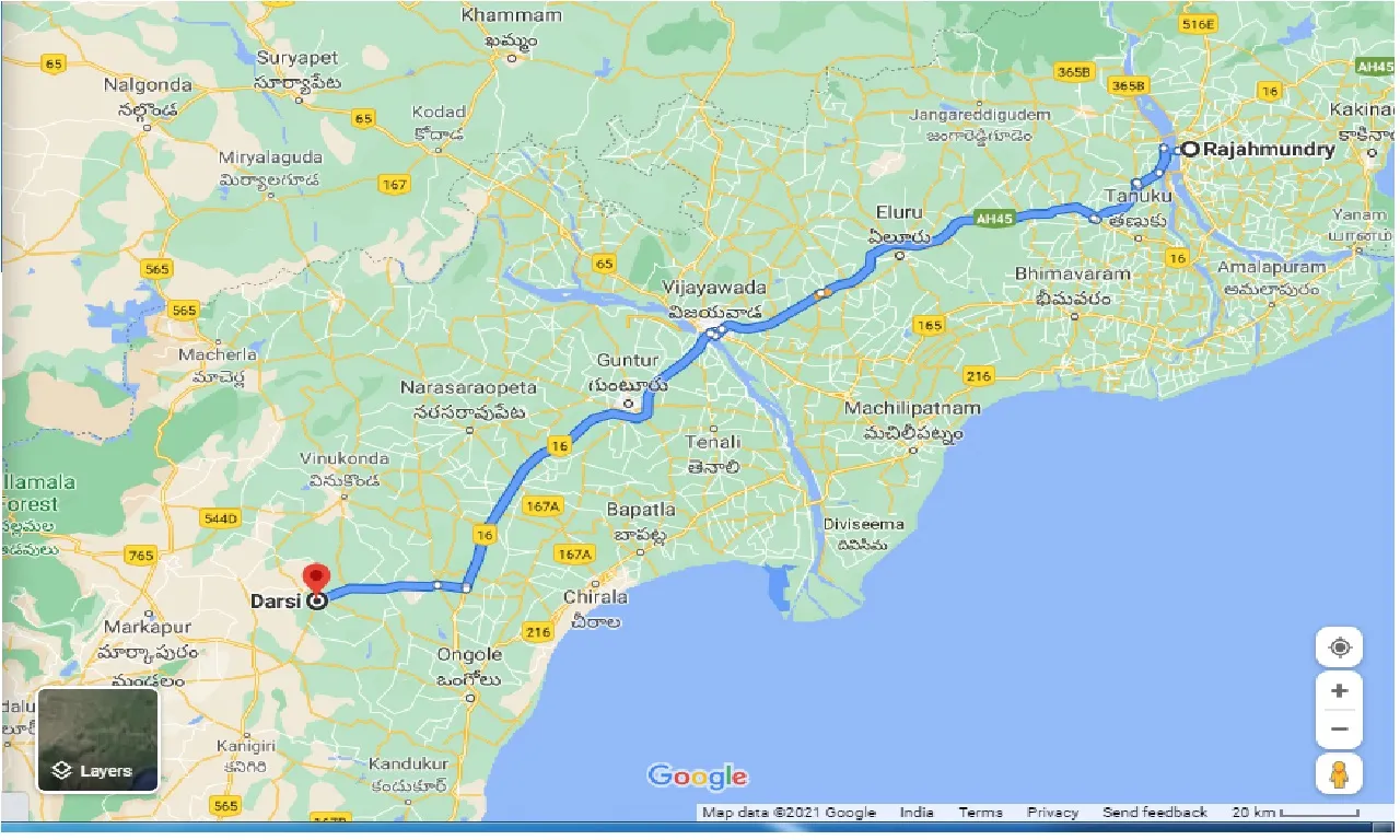 rajahmundry-to-darsi-one-way