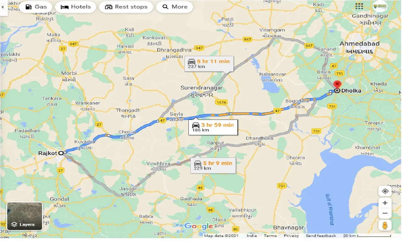 rajkot-to-dholka-taxi