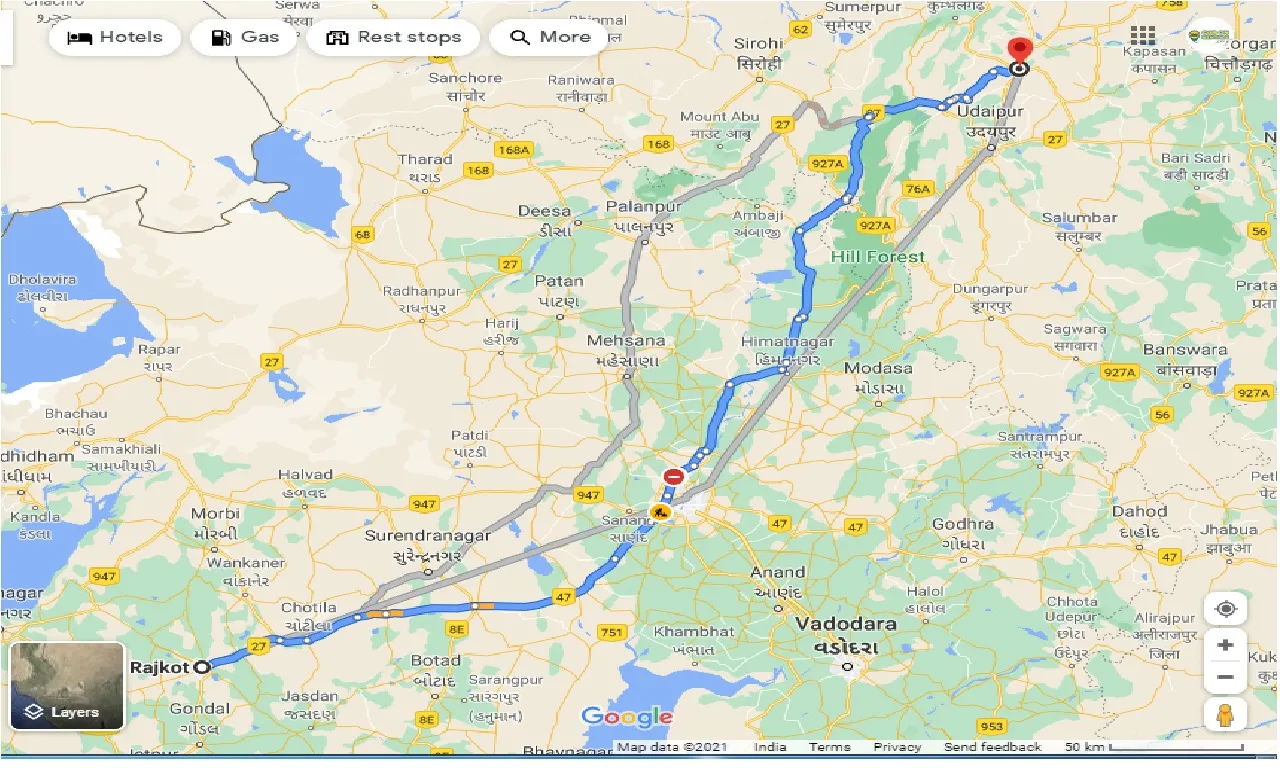 rajkot-to-nathdwara-taxi