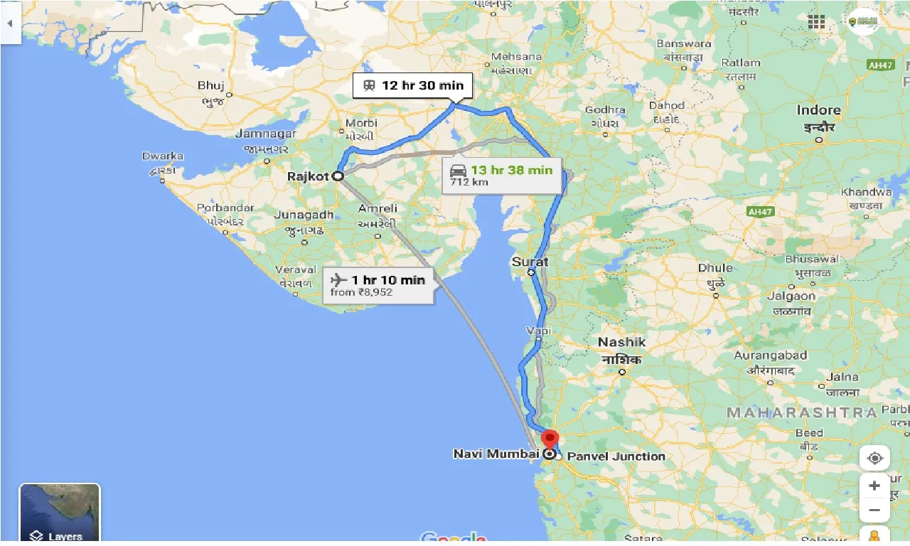 rajkot-to-navi-mumbai-one-way