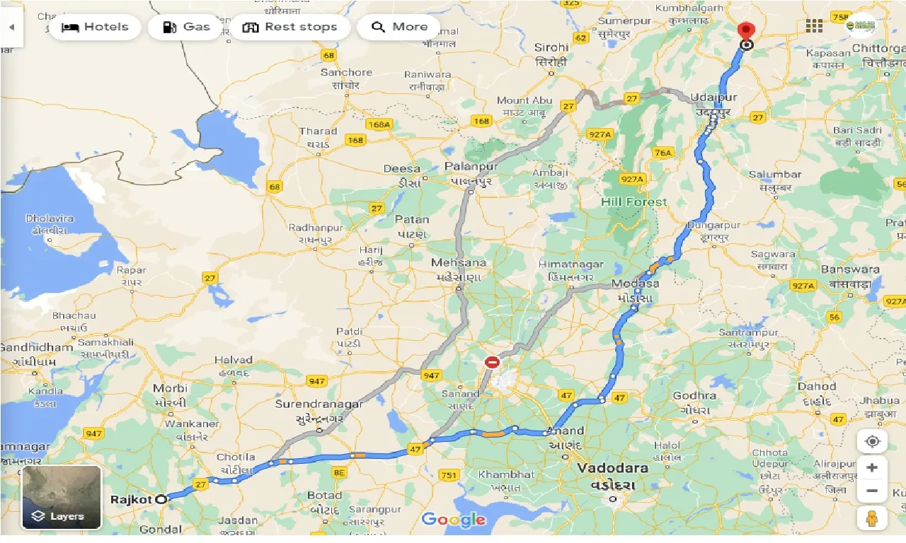 rajkot-to-rajsamand-taxi