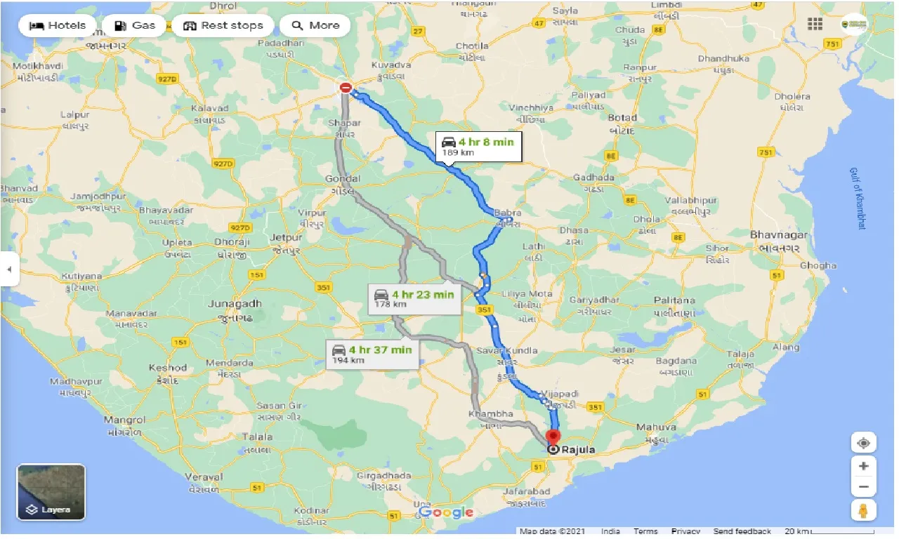 rajkot-to-rajula-round-trip