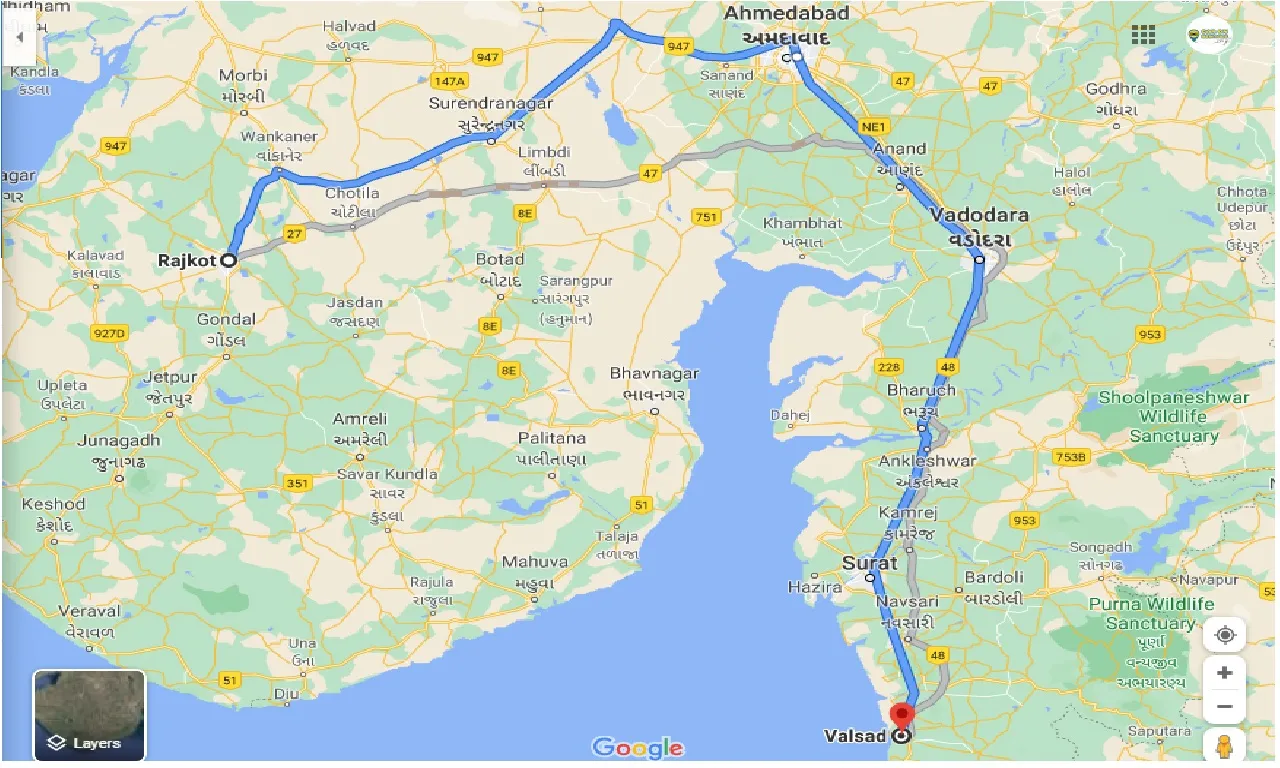 rajkot-to-valsad-one-way