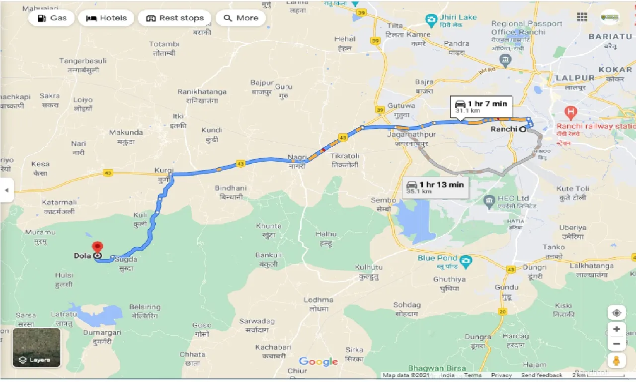 ranchi-to-dola-round-trip