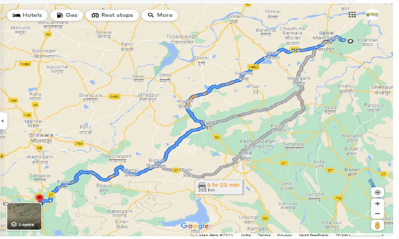 ranthambore-to-chittorgarh-one-way