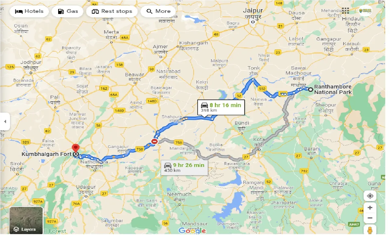 ranthambore-to-kumbhalgarh-round-trip