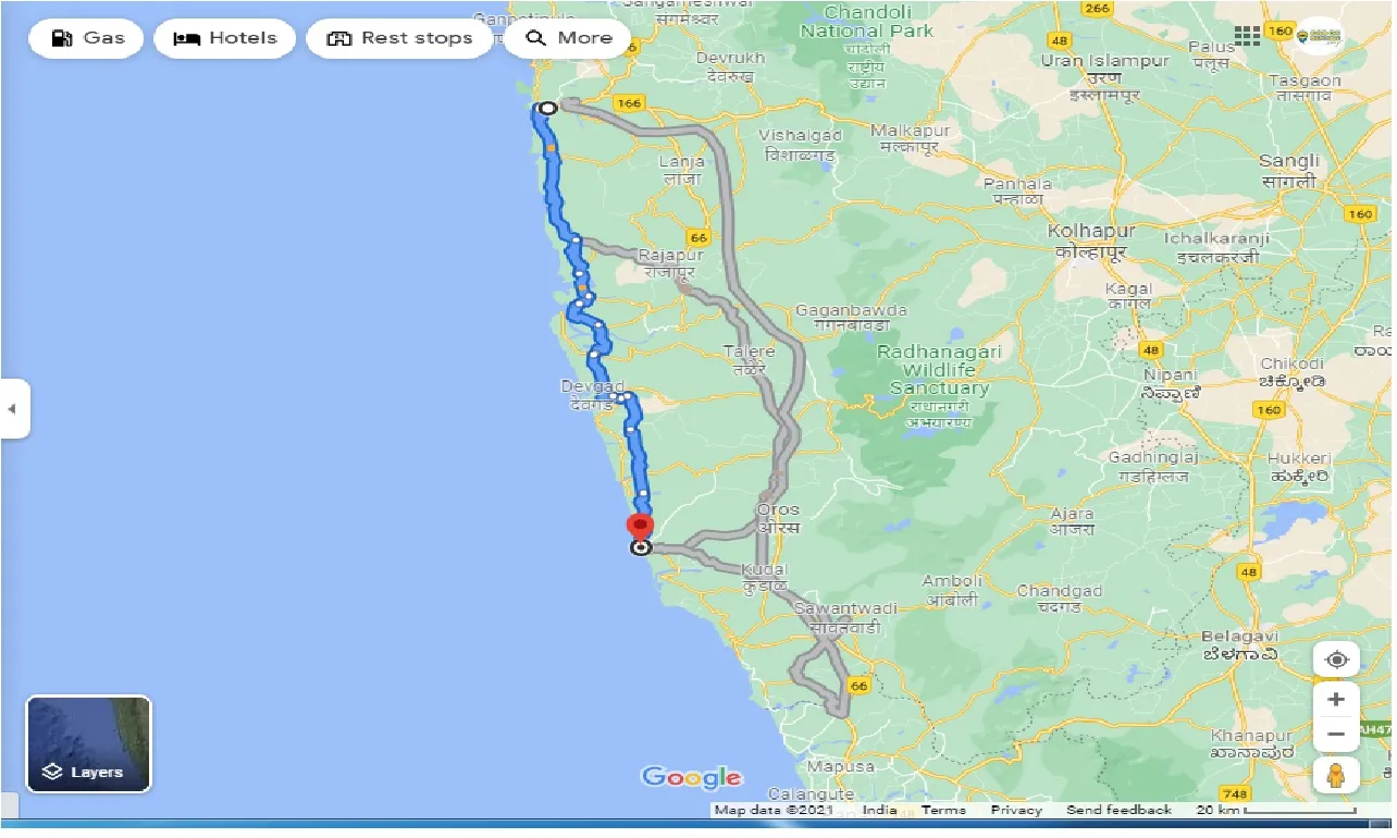 ratnagiri-to-malvan-one-way