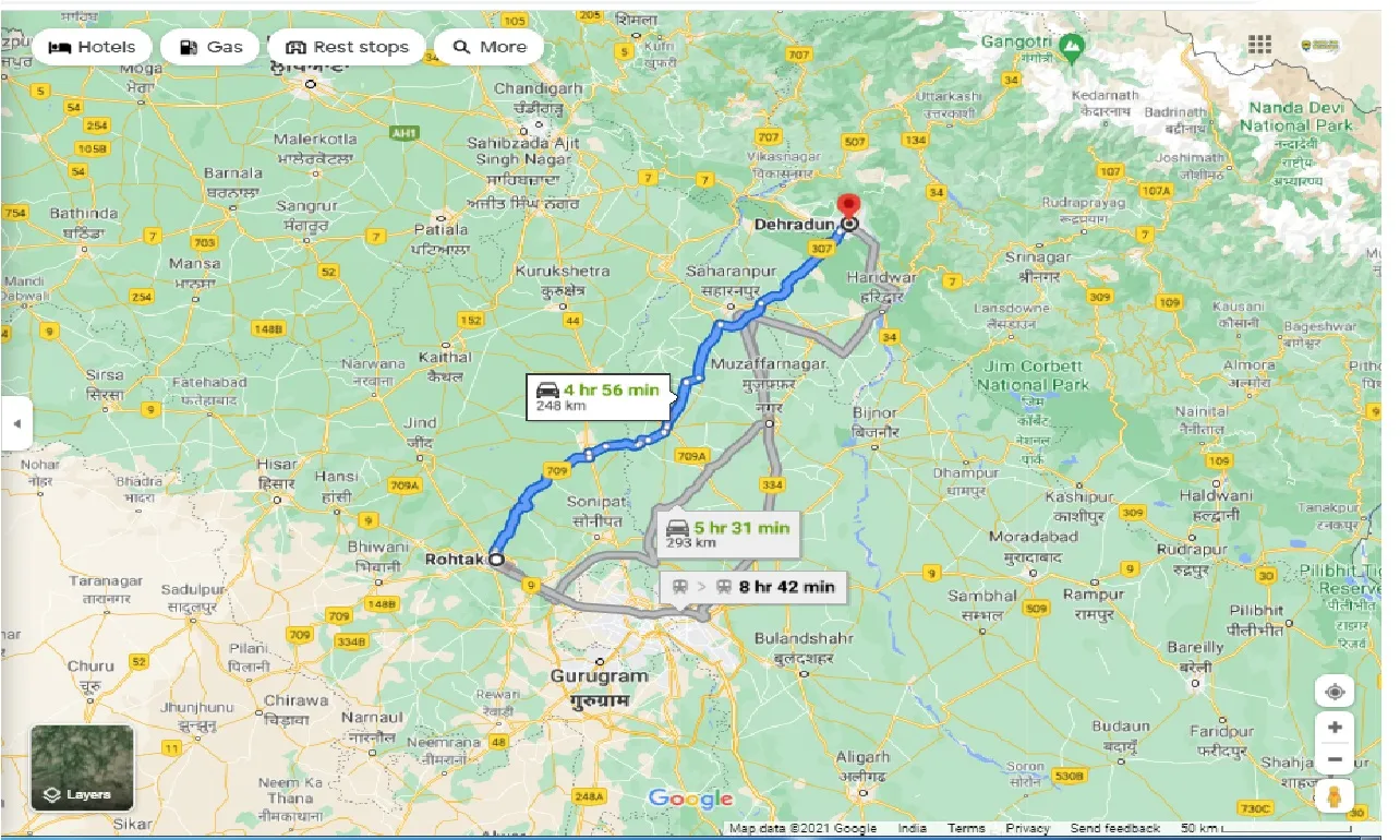 rohtak-to-dehradun-one-way