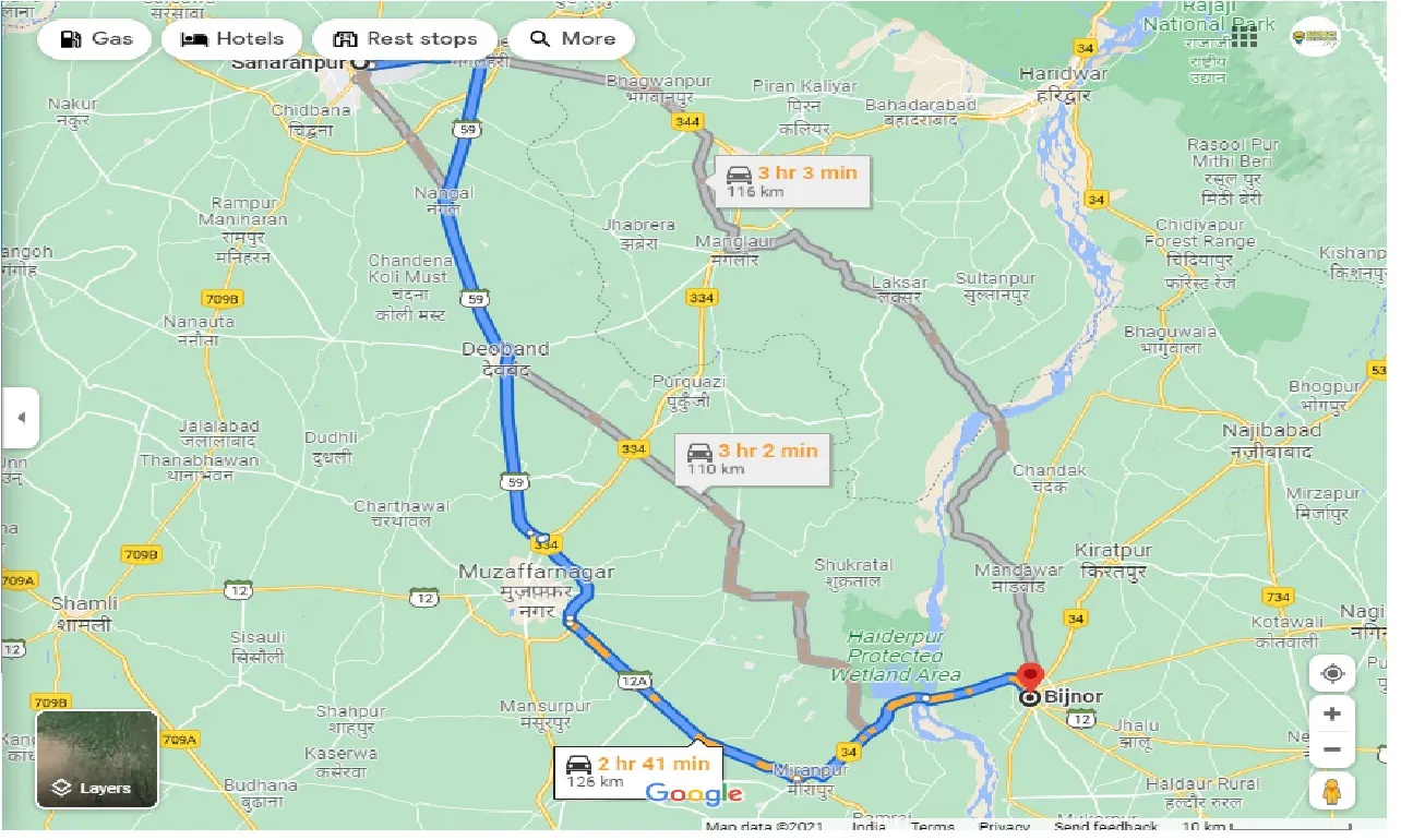 saharanpur-to-bijnor-one-way