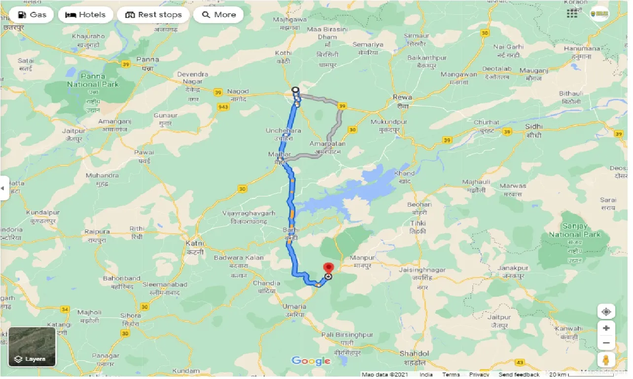 satna-to-bandhavgarh-national-park-round-trip