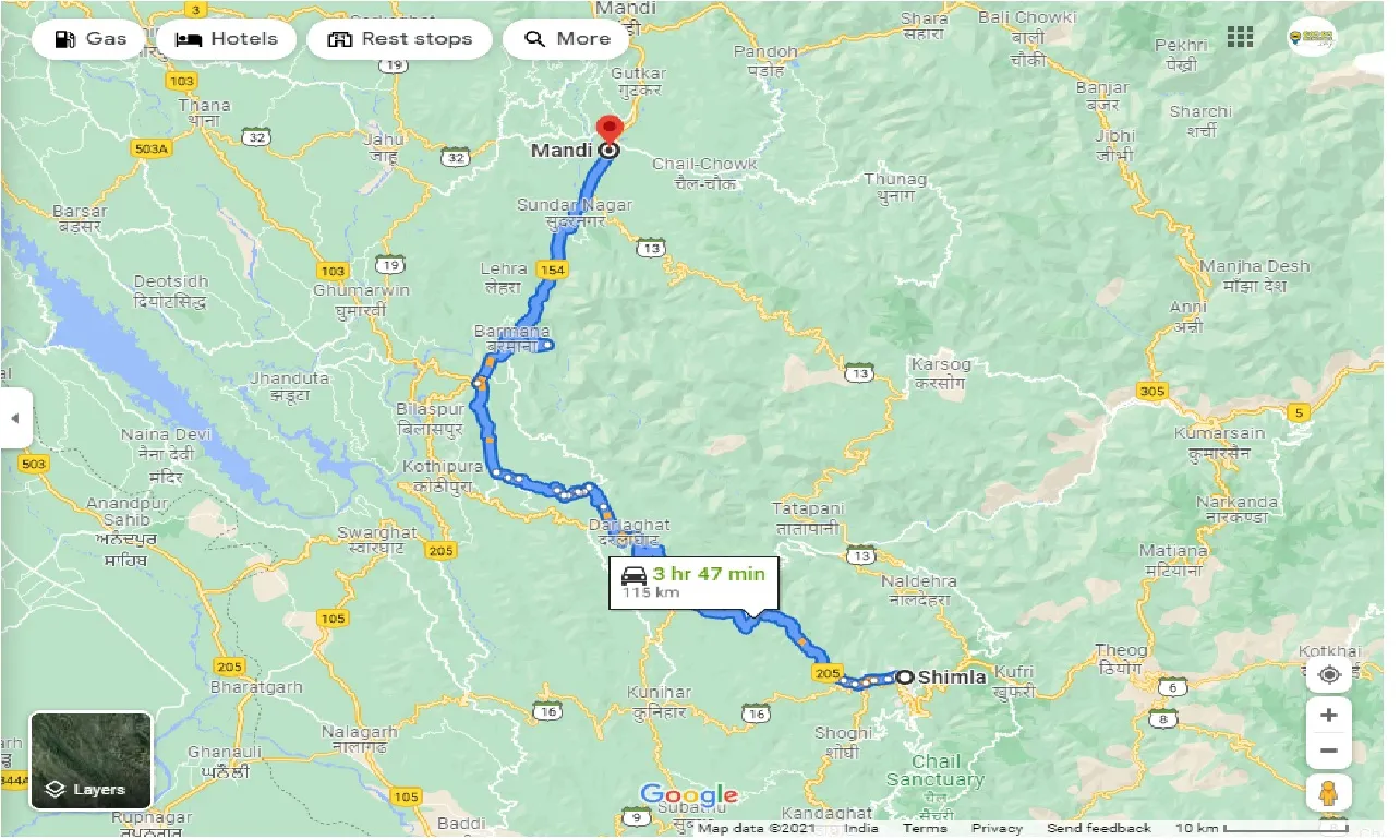 shimla-to-mandi-round-trip