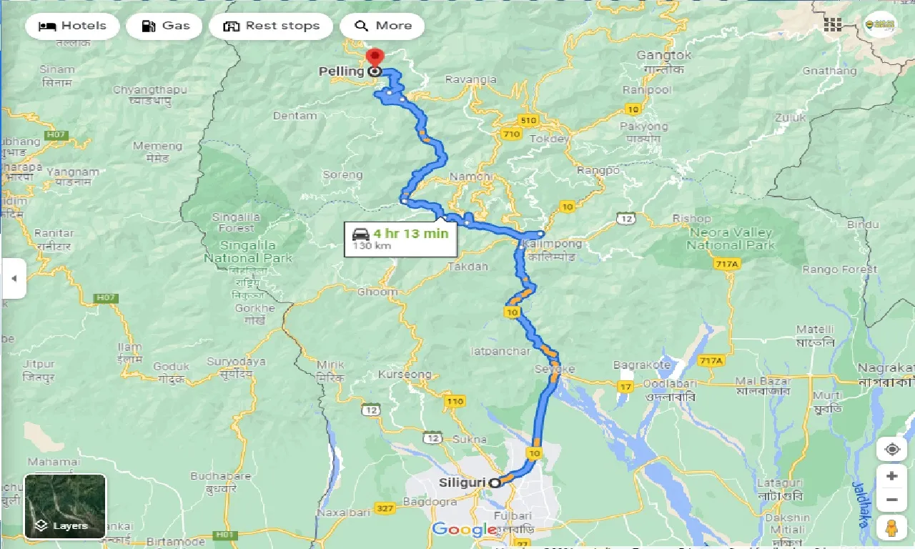 siliguri-to-pelling-round-trip