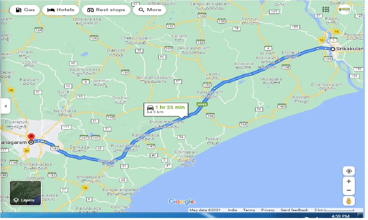 srikakulam-to-vizianagaram-round-trip