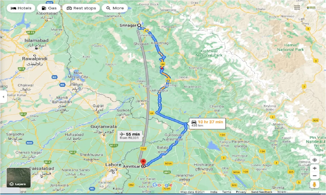 srinagar-to-amritsar-one-way