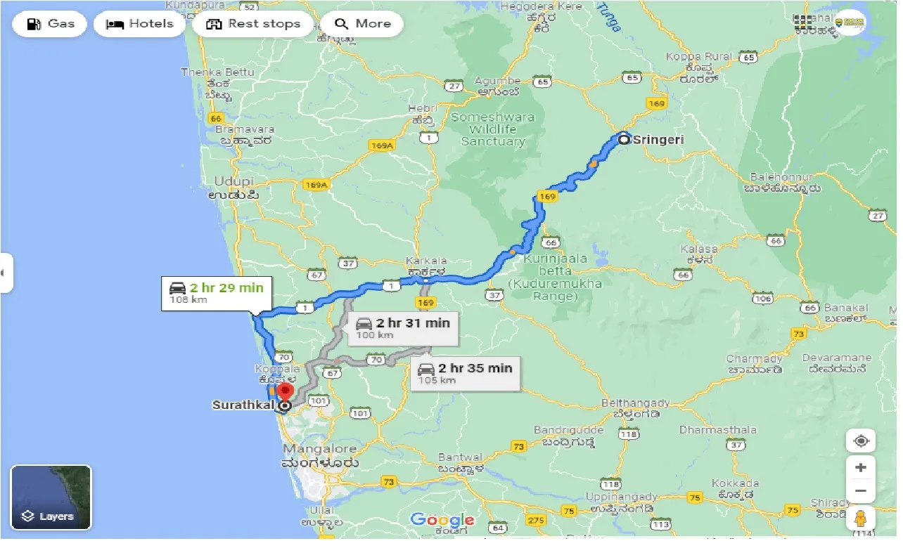 sringeri-to-surathkal-one-way