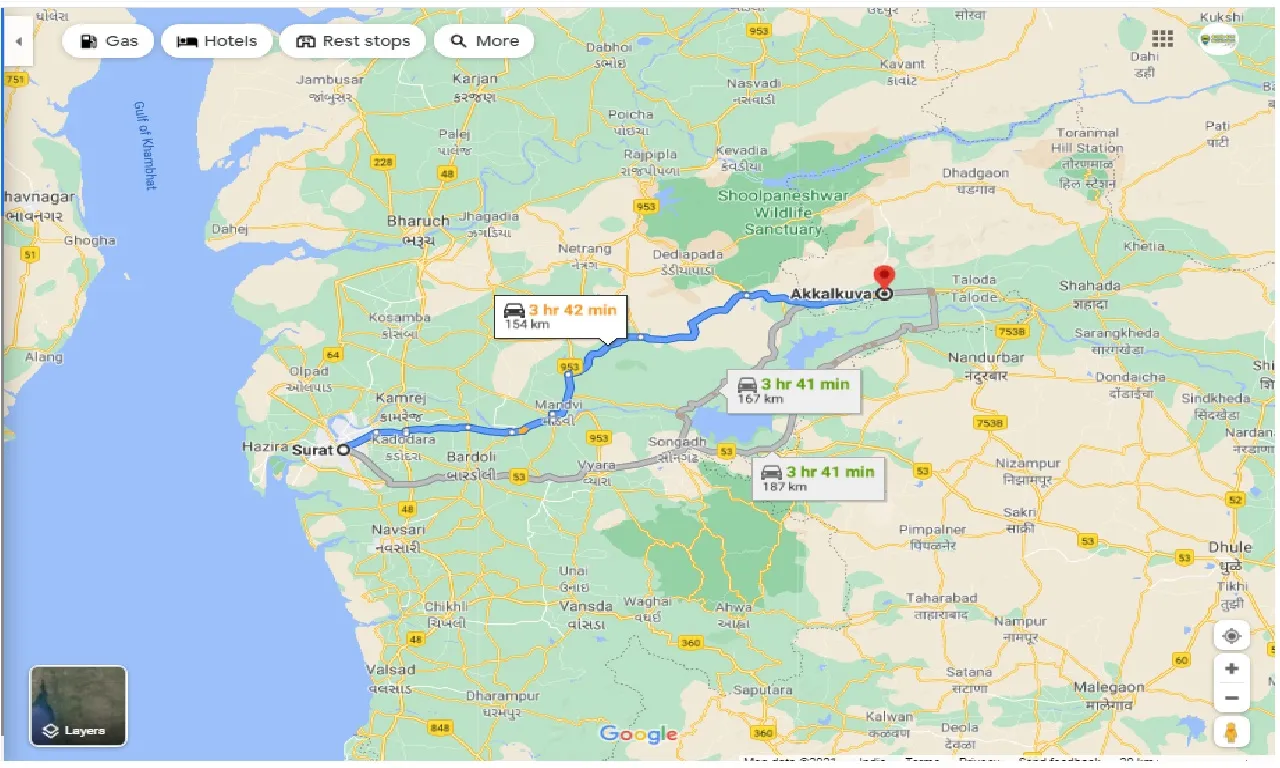 surat-to-akkalkuwa-round-trip