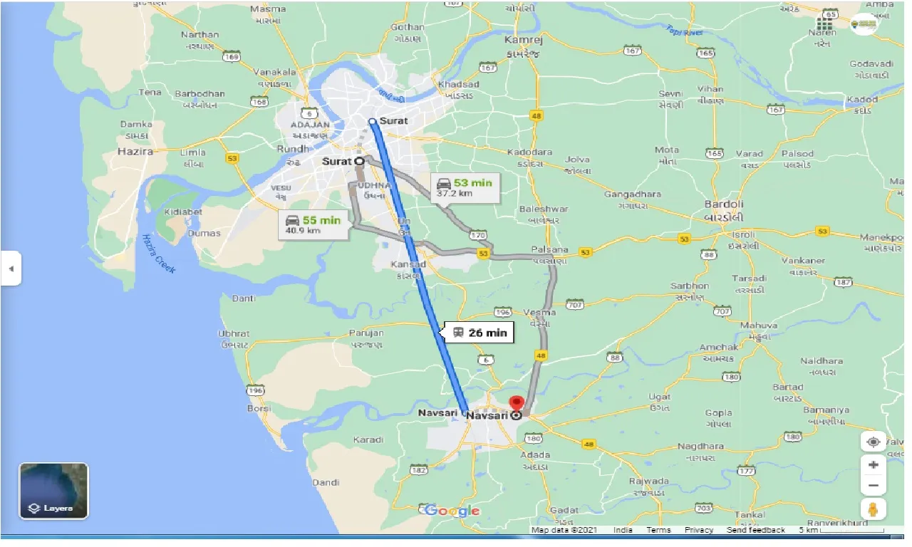 surat-to-navsari-round-trip