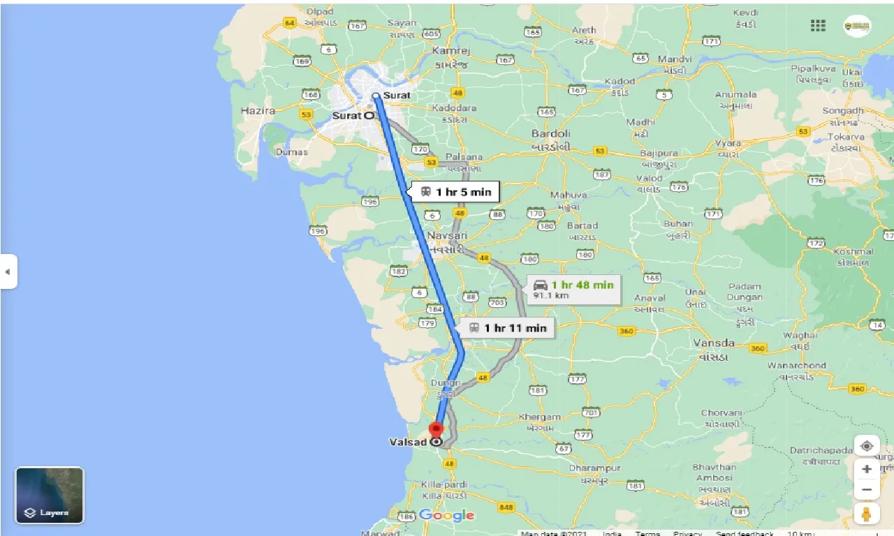 surat-to-valsad-round-trip