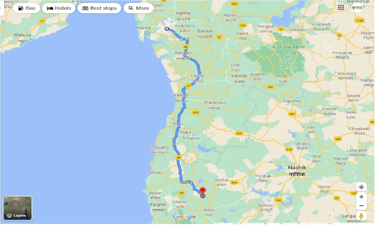 surat-to-vikramgad-round-trip