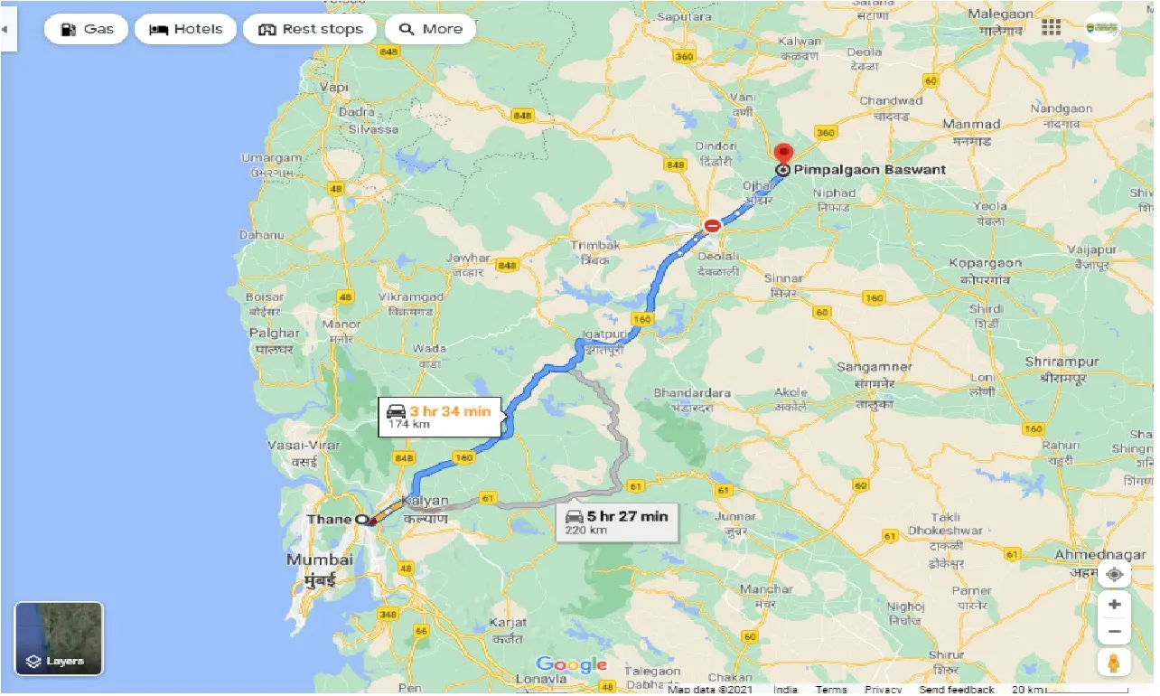 thane-to-pimpalgaon-baswant-one-way