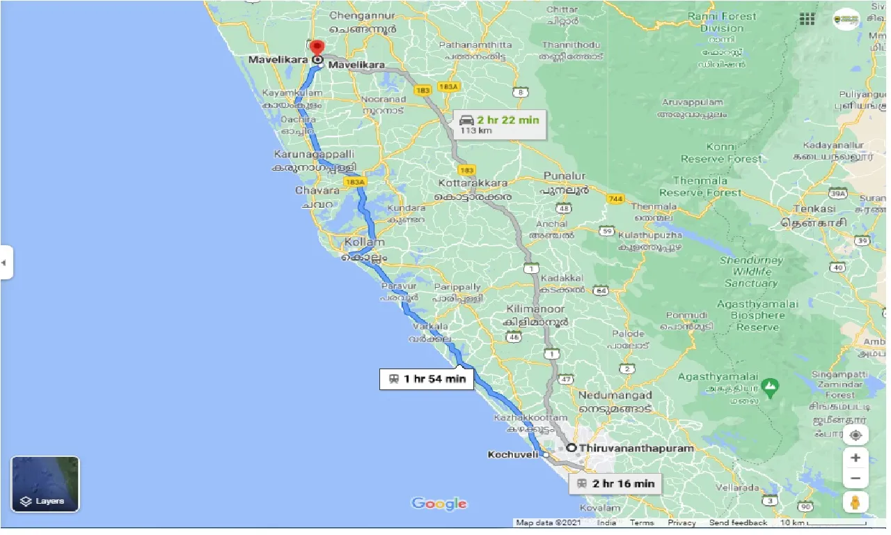 thiruvananthapuram-to-mavelikkara-one-way