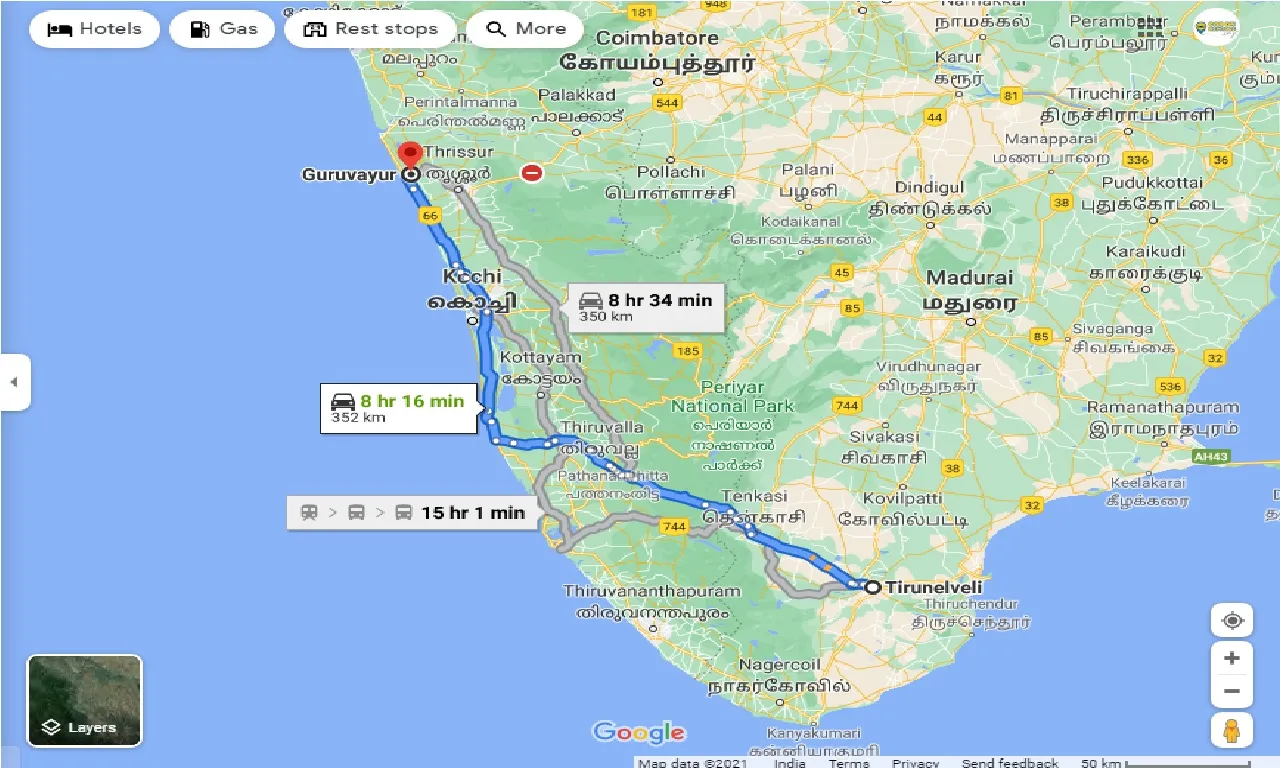 tirunelveli-to-guruvayur-round-trip