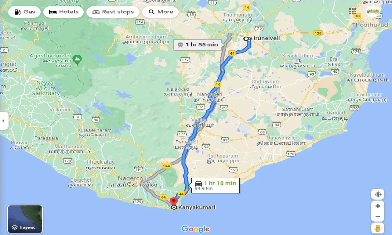 tirunelveli-to-kanyakumari-round-trip