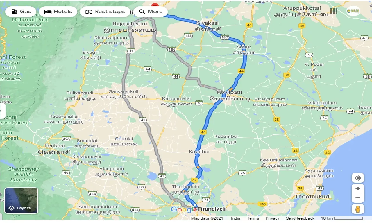 tirunelveli-to-srivilliputhur-one-way