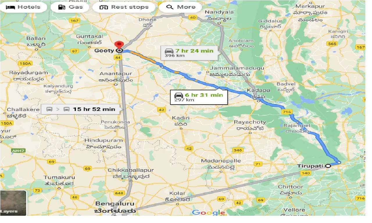 tirupati-to-gooty-one-way