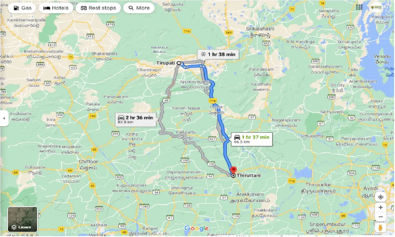 tirupati-to-thiruthani-one-way