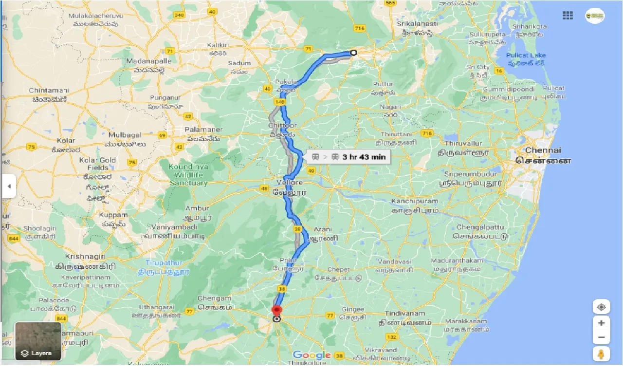 tirupati-to-thiruvannamalai-one-way