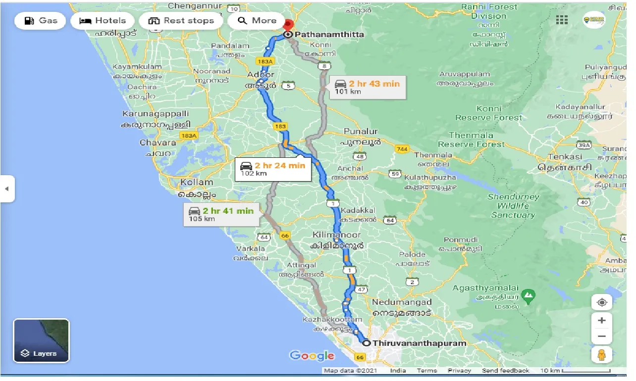 trivandrum-to-pathanamthitta-round-trip