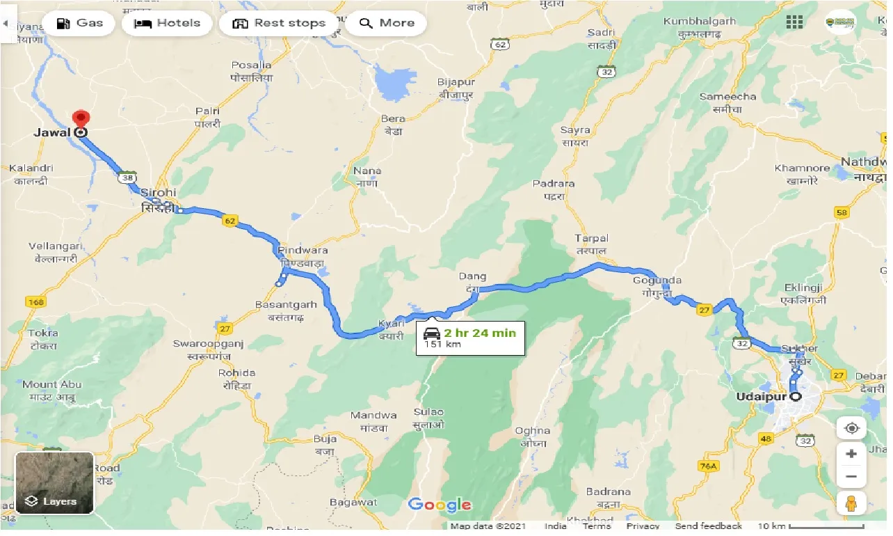 udaipur-to-jawal-one-way