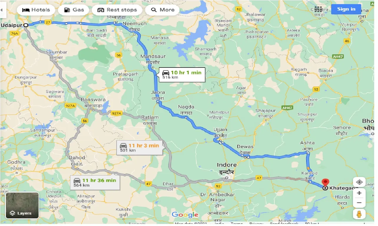 udaipur-to-khategaon-one-way