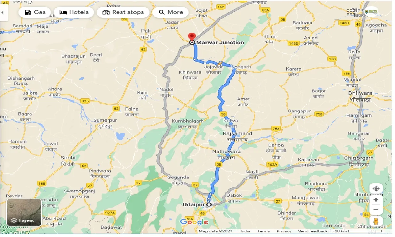 udaipur-to-marwar-junction-taxi