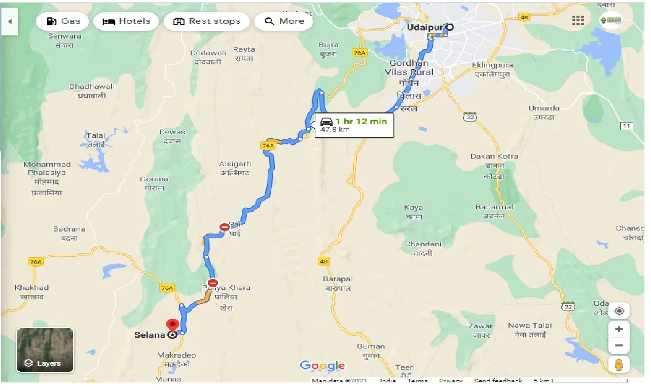 udaipur-to-selana-one-way