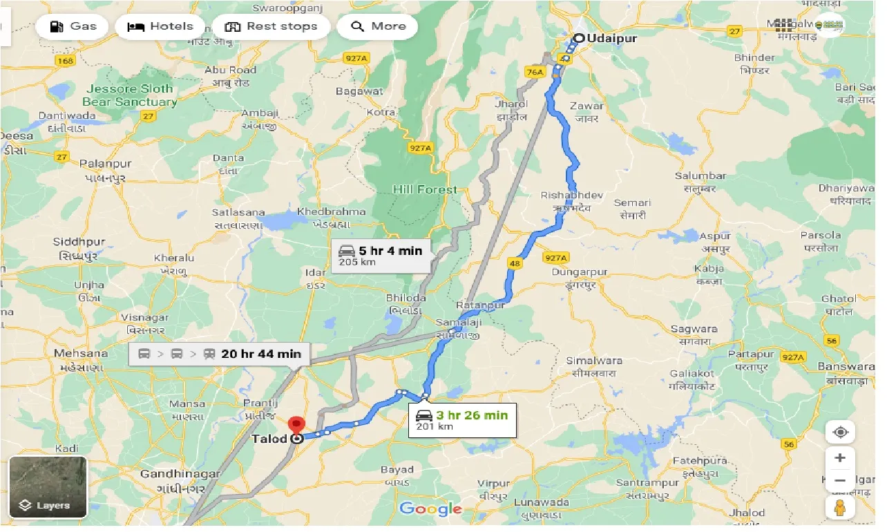 udaipur-to-talod-one-way