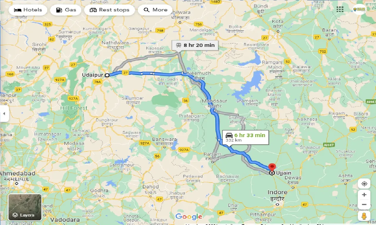 udaipur-to-ujjain-round-trip